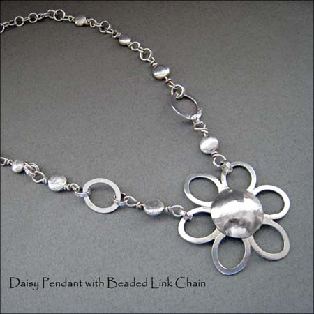 N - Daisy Pendant