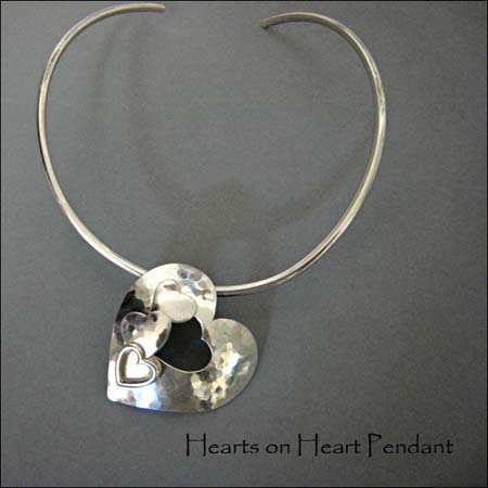 N - Hearts on Heatr Pendant