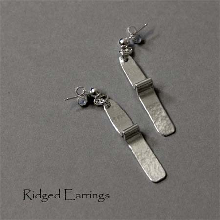 N - Ridged Earrings
