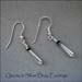 E - Quartz & Silver Drop Earrings