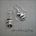 E - Silver Pebble Earrings